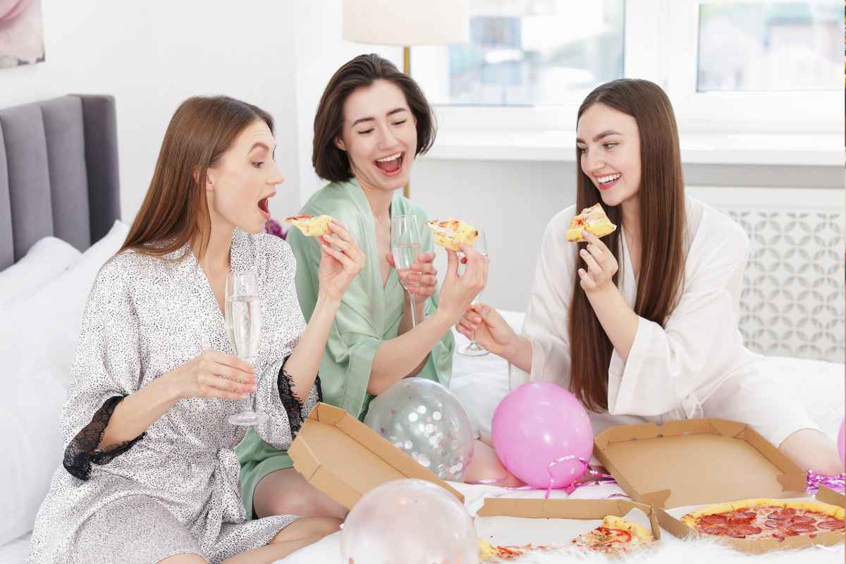 pajamas-is-also-part-of-cute-birthday-party-ideas-for-women