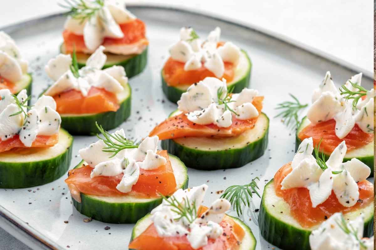 smoked-salmon-cucumber-bites-is-also-part-of-20-christmas-finger-foods 