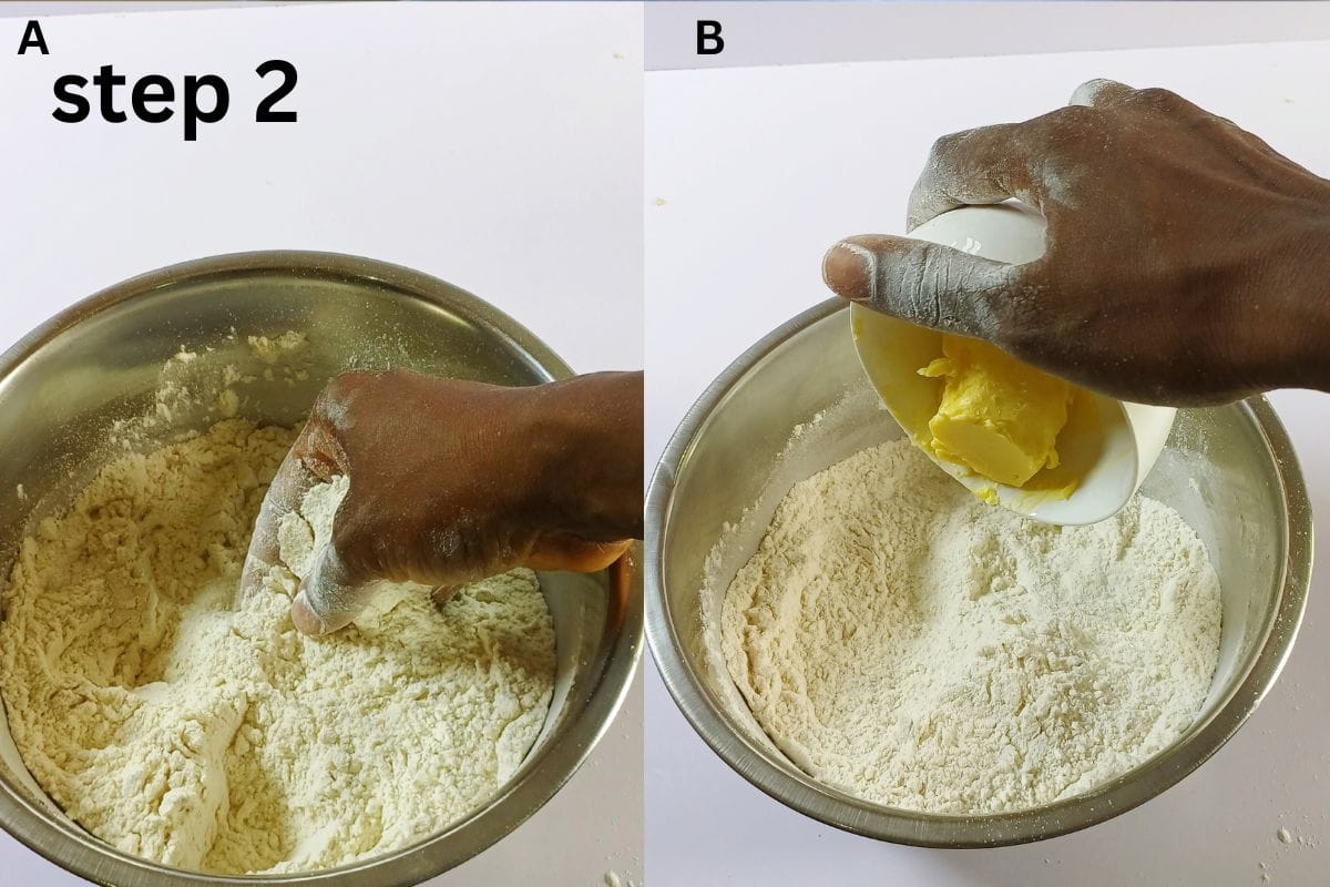 mixing-dough-for-Nigerian-egg-roll