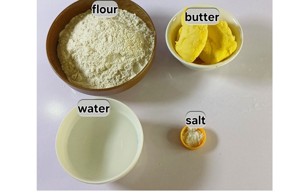 Nigerian-meat-pie-dough-ingredients